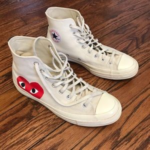 Comme des Garcons PLAY x Converse Chuck Taylor
